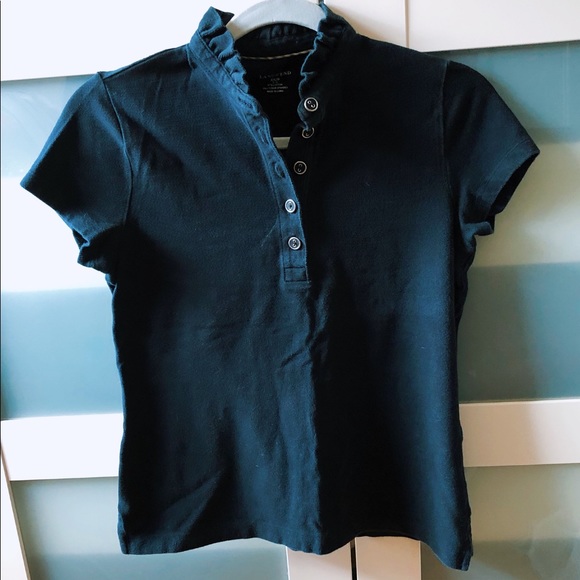 Lands End | Ruffled Polo - Picture 2 of 3